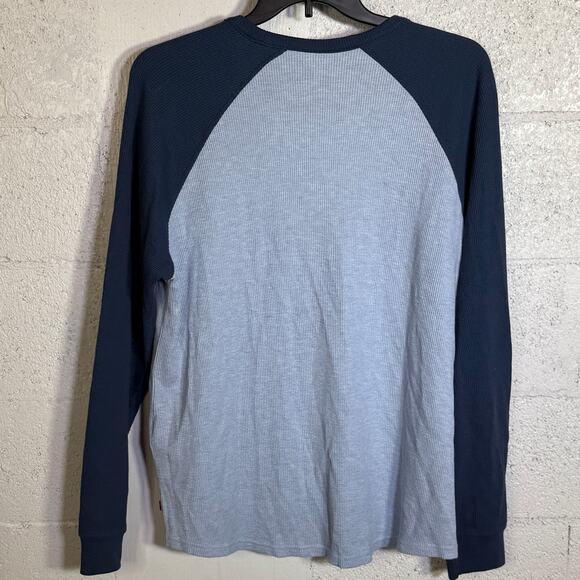 Levi's Men's Thermal Long Raglan Sleeve T-Shirt blue, XL $45 - Picture 3 of 7